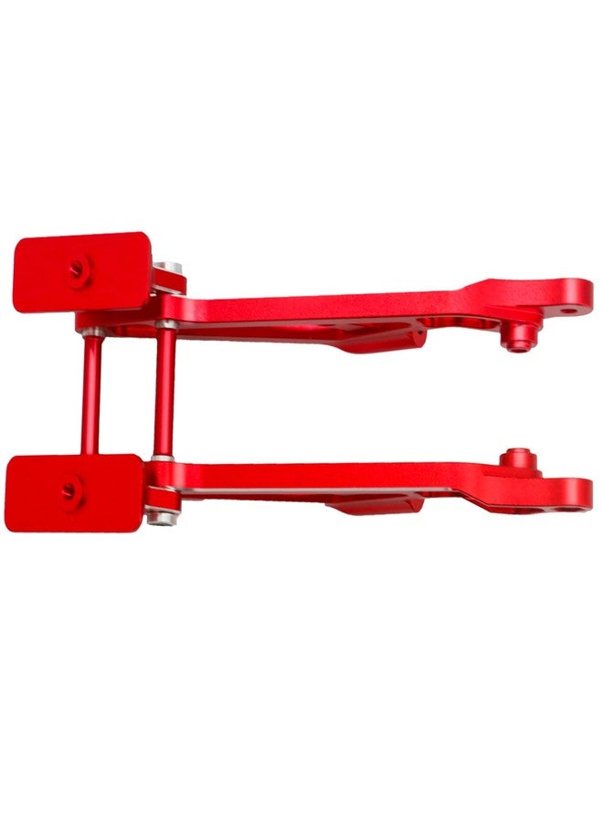 POLANTA Aluminum Rear Wing Mount for Arrma 1/8 Kraton Notorious Outcast Talion Typhon 6S BLX Upgrade, Replaces AR320347(Red) - Image 4